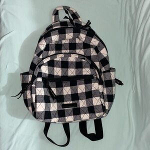 Like New Gingham Small Backpack
